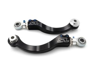 BMW M4 Rear Adjustable Suspension Links - SPL Parts - Upper Camber/Lateral and Upper Traction Links with FK PTFE-Lined Spherical Bearings - `21-`27
